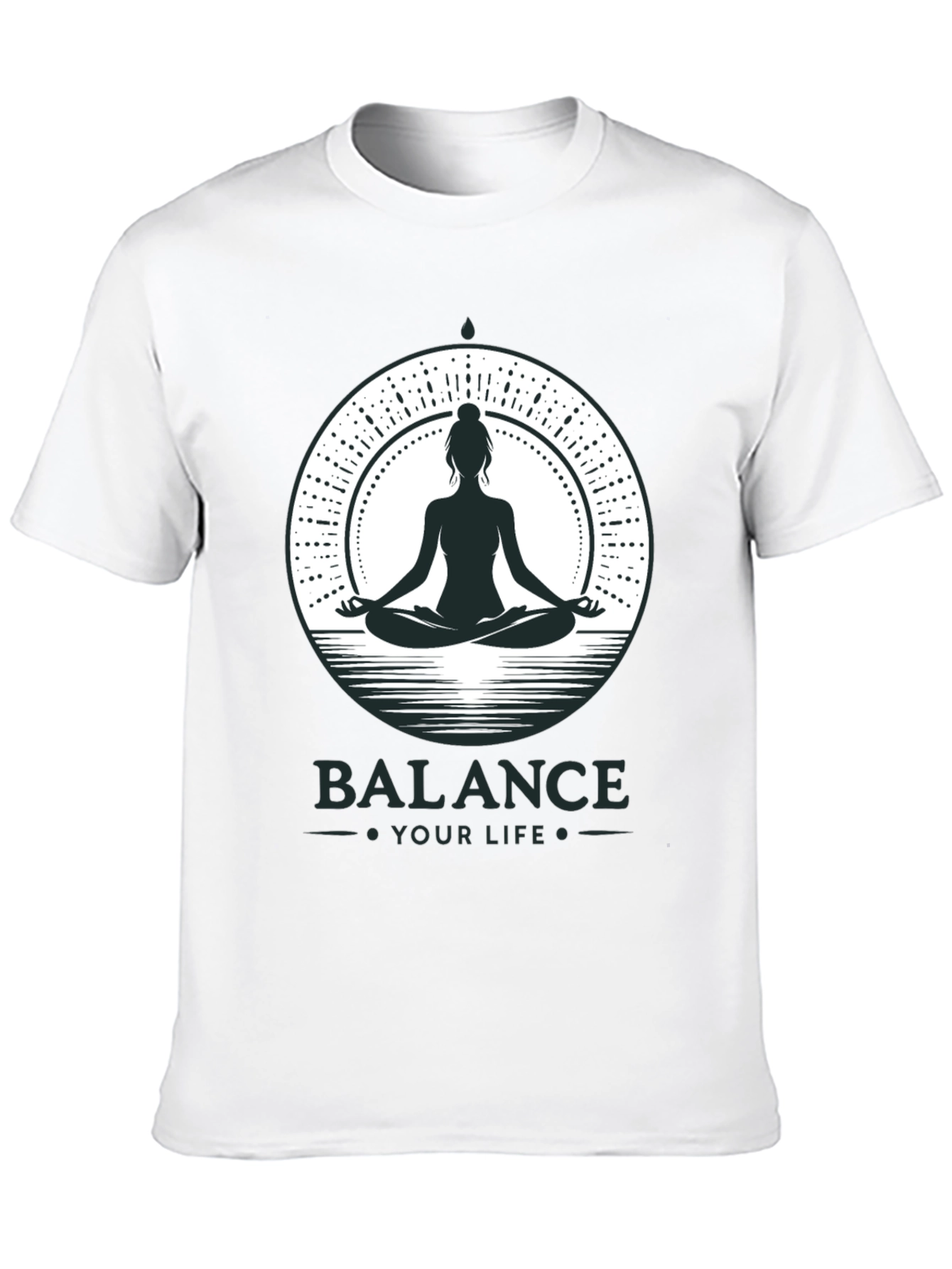 Balance Your Life Meditation T-Shirt