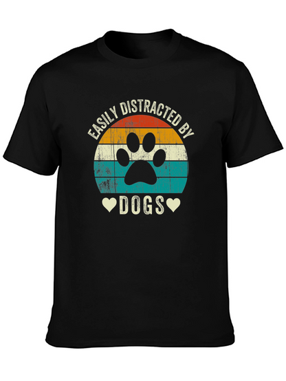 Easily Distracted by Dogs T-Shirt