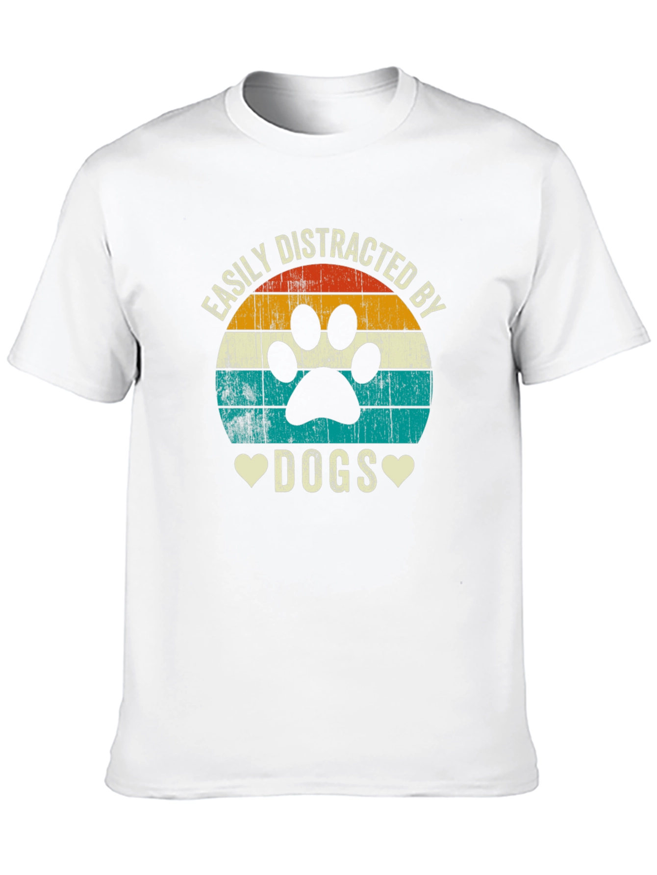 Easily Distracted by Dogs T-Shirt