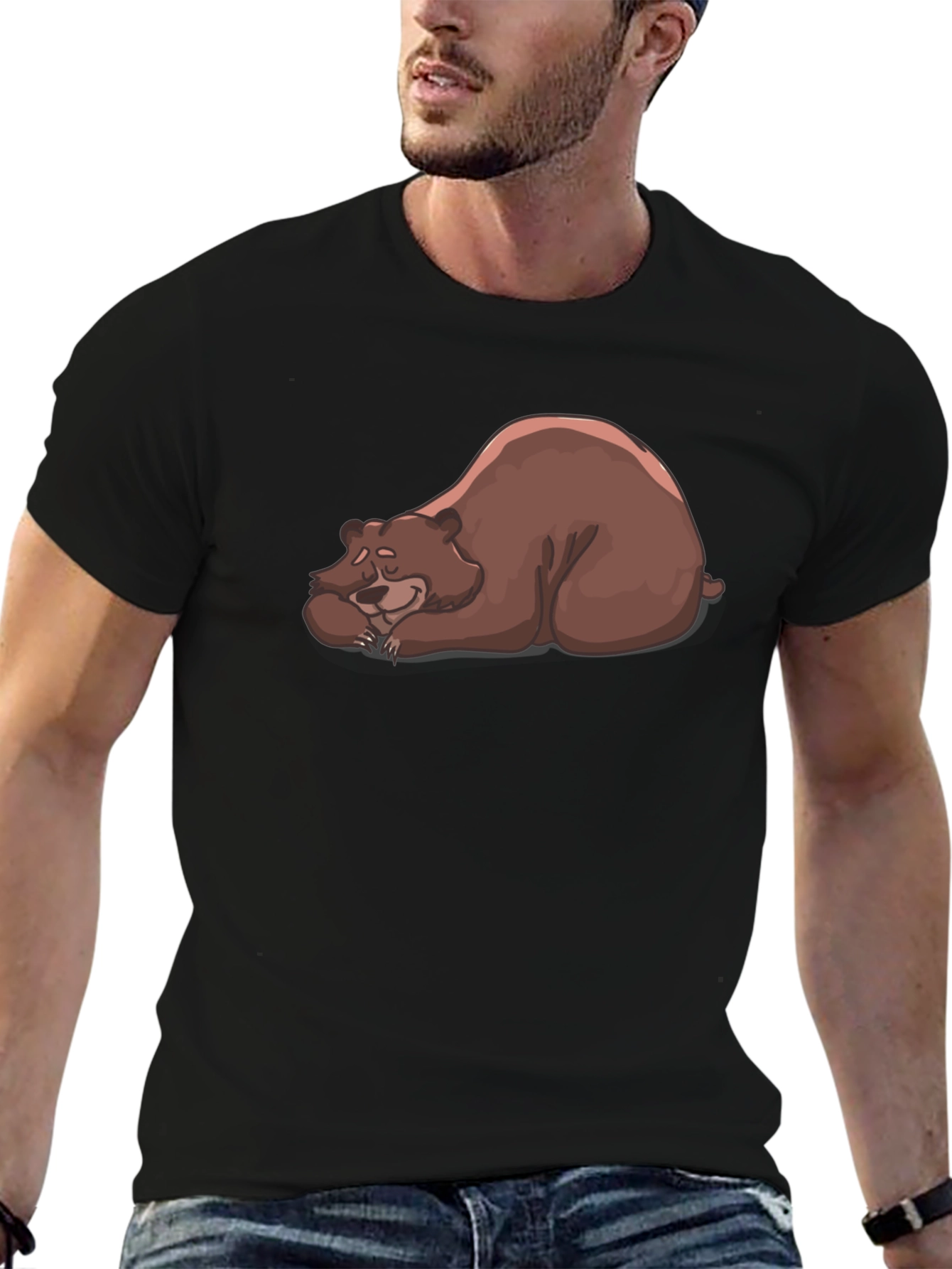 Sleeping Bear Graphic T-Shirt - Relaxed Fit