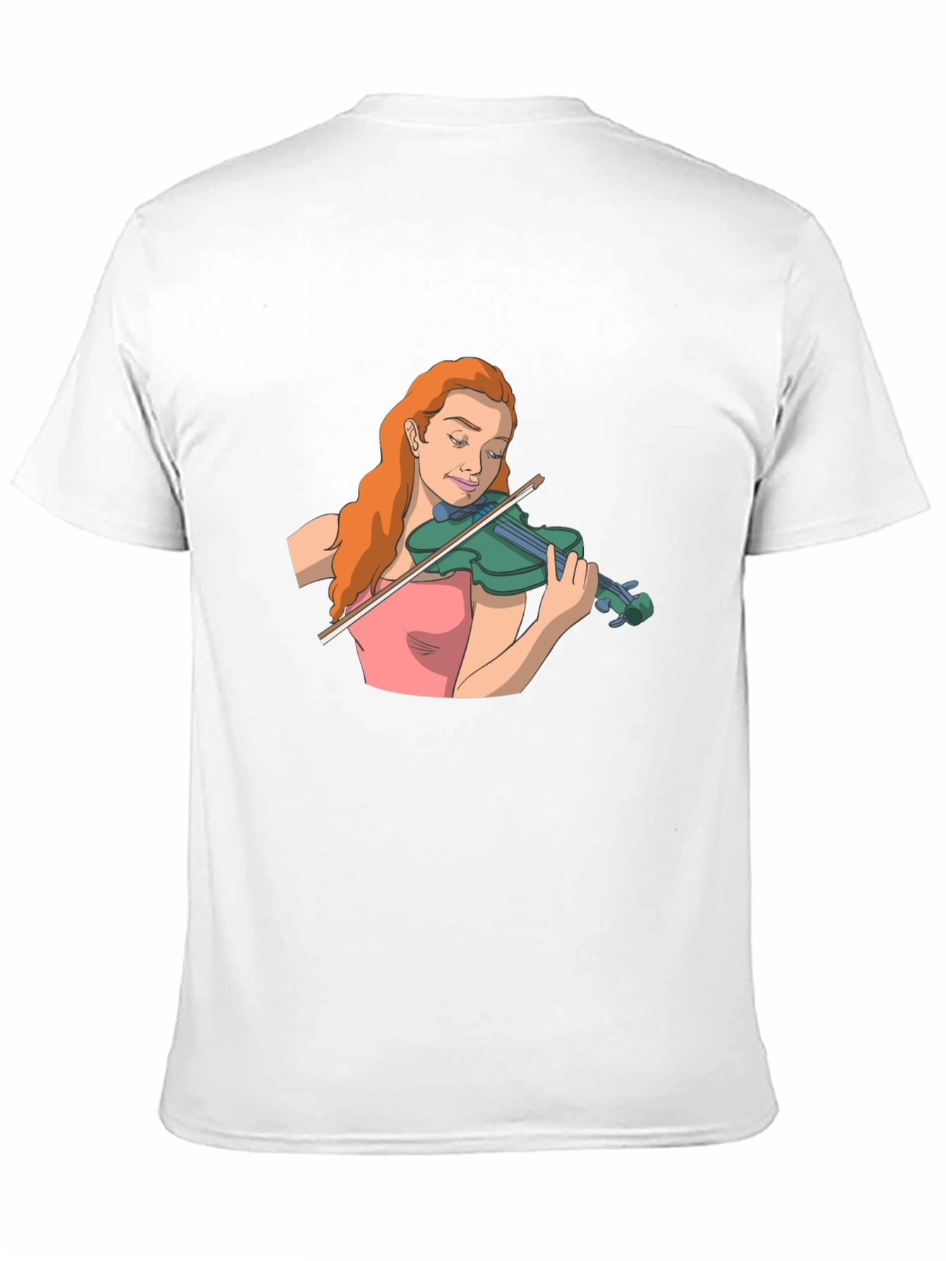 Violin Player Graphic T-Shirt