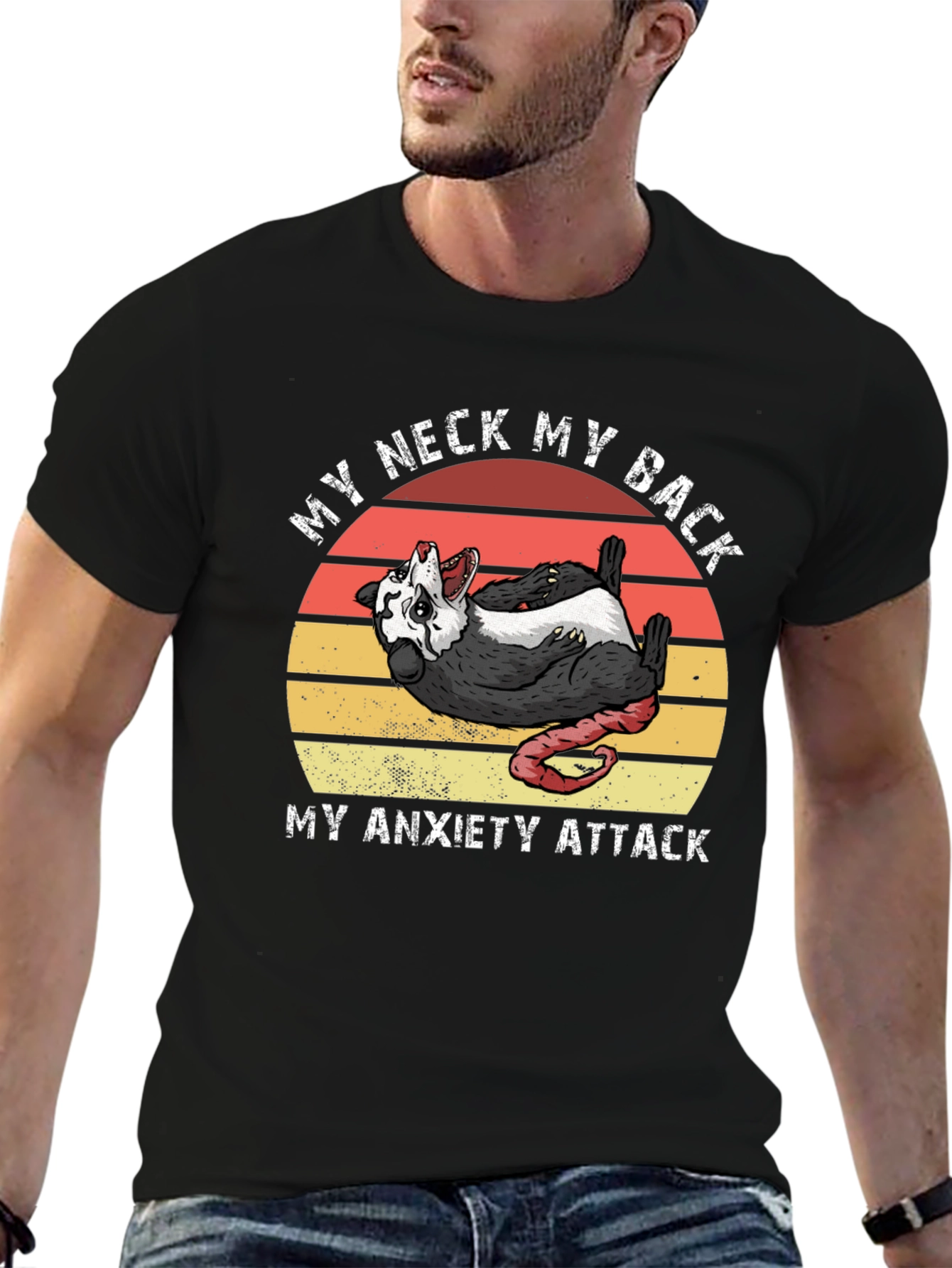 Anxiety Attack Graphic Tee