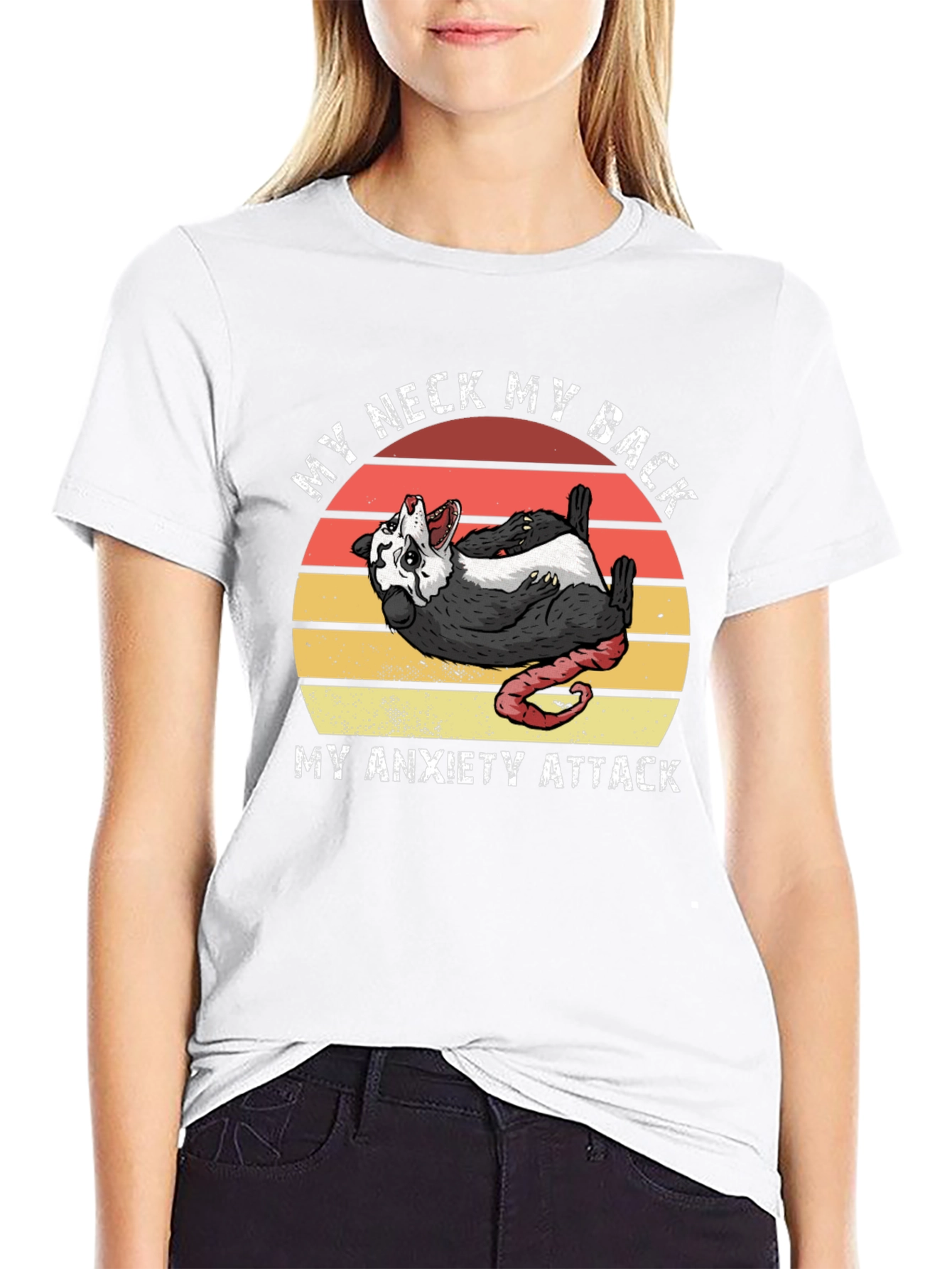 Anxiety Attack Graphic Tee