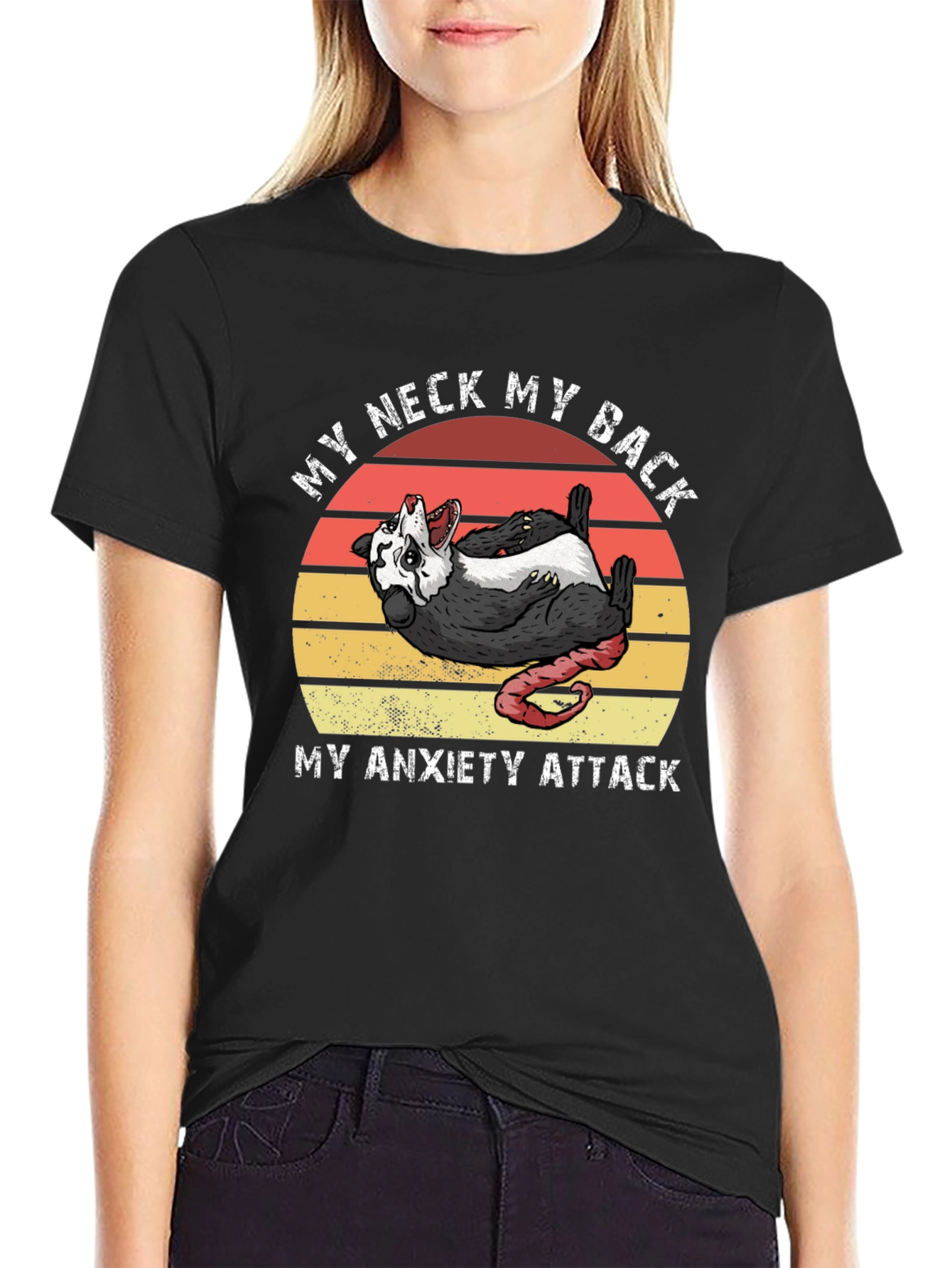 Anxiety Attack Graphic Tee