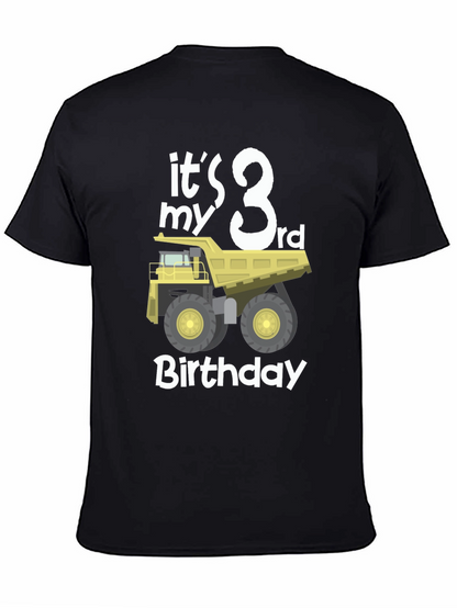 3rd Birthday Dump Truck T-Shirt