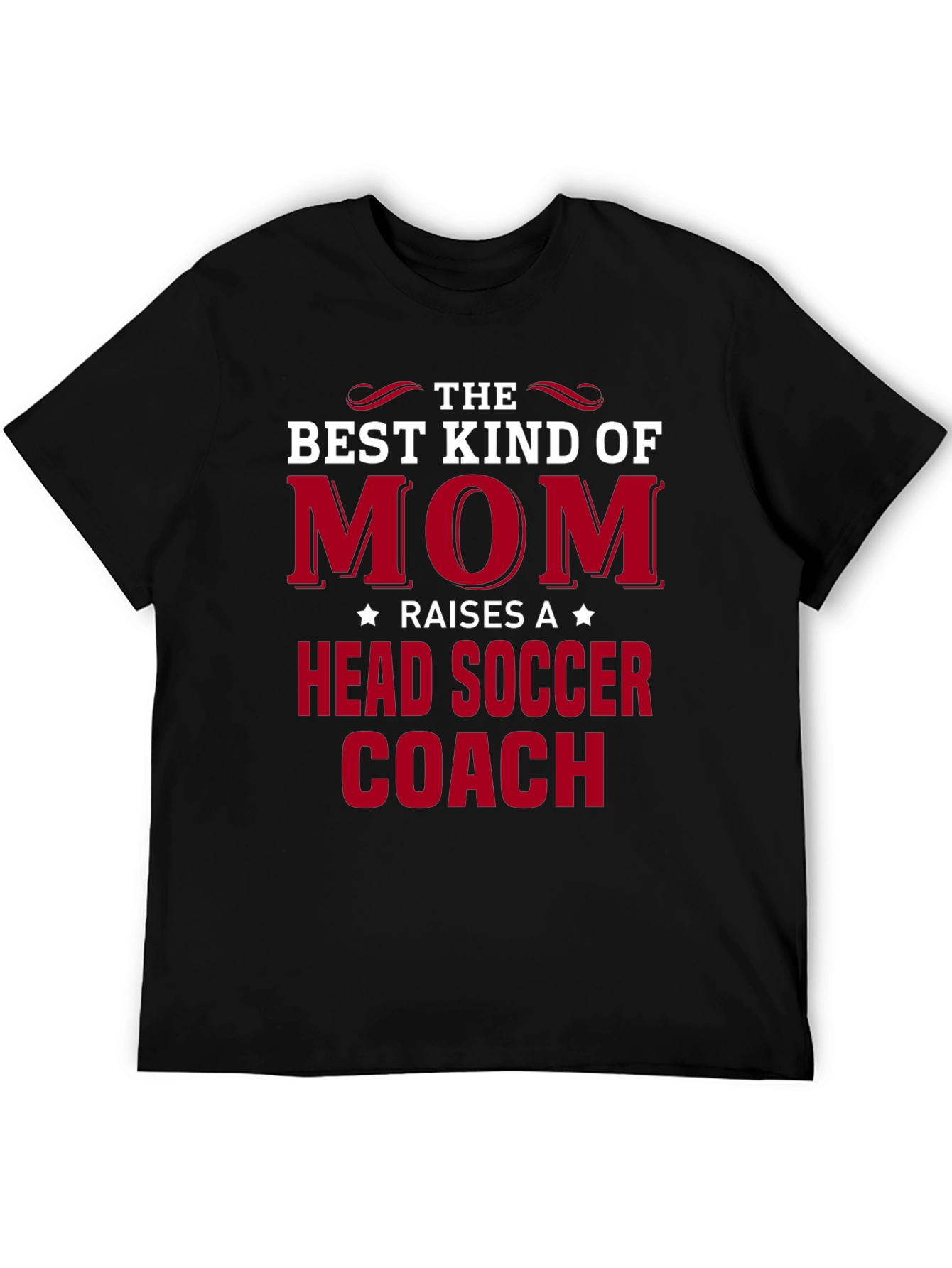 Best Kind of Mom Head Soccer Coach T-Shirt