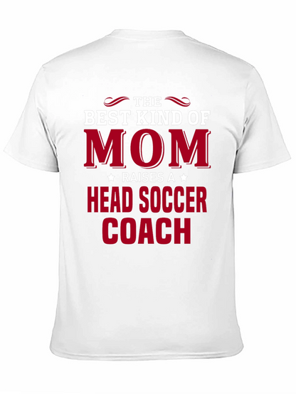 Best Kind of Mom Head Soccer Coach T-Shirt