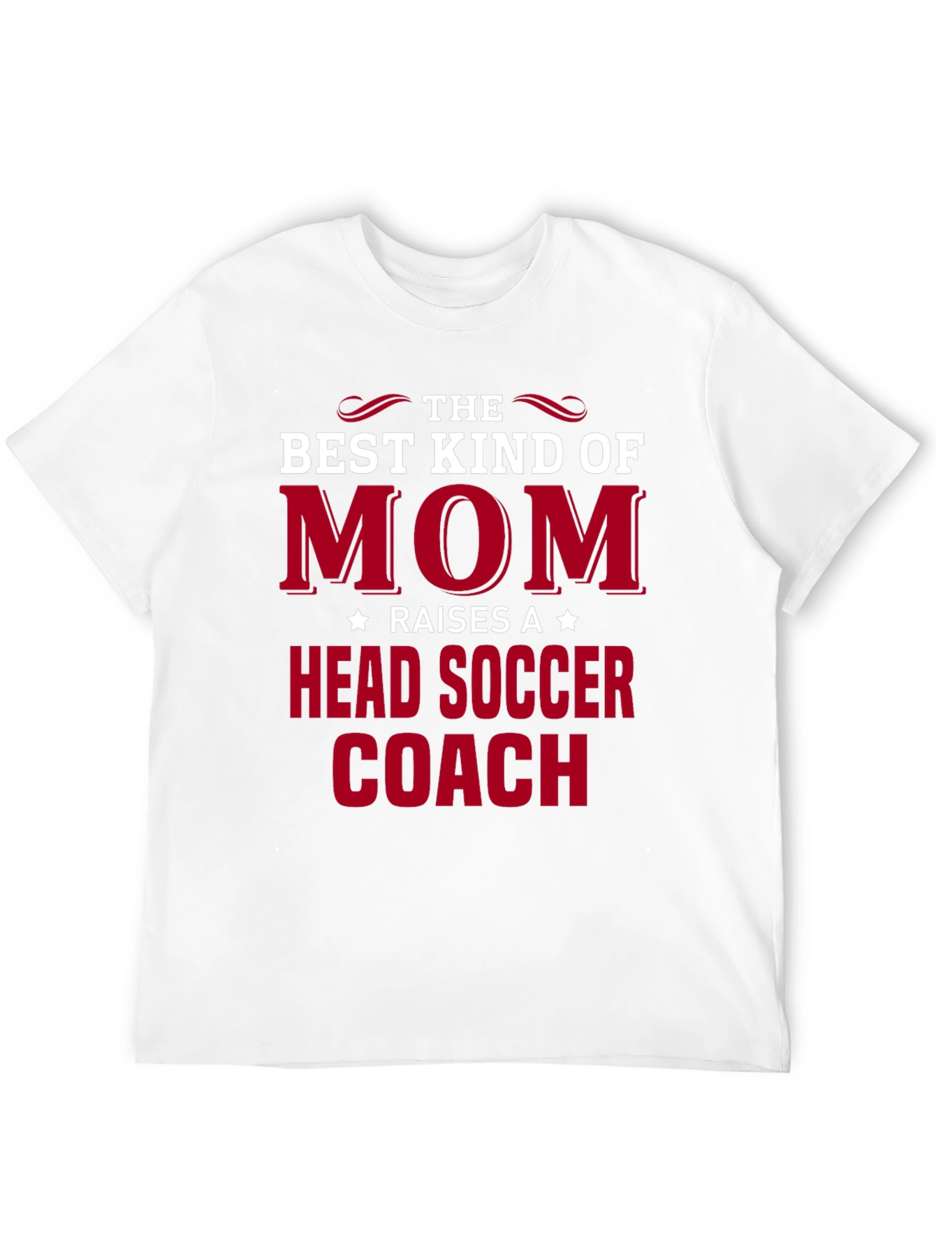 Best Kind of Mom Head Soccer Coach T-Shirt