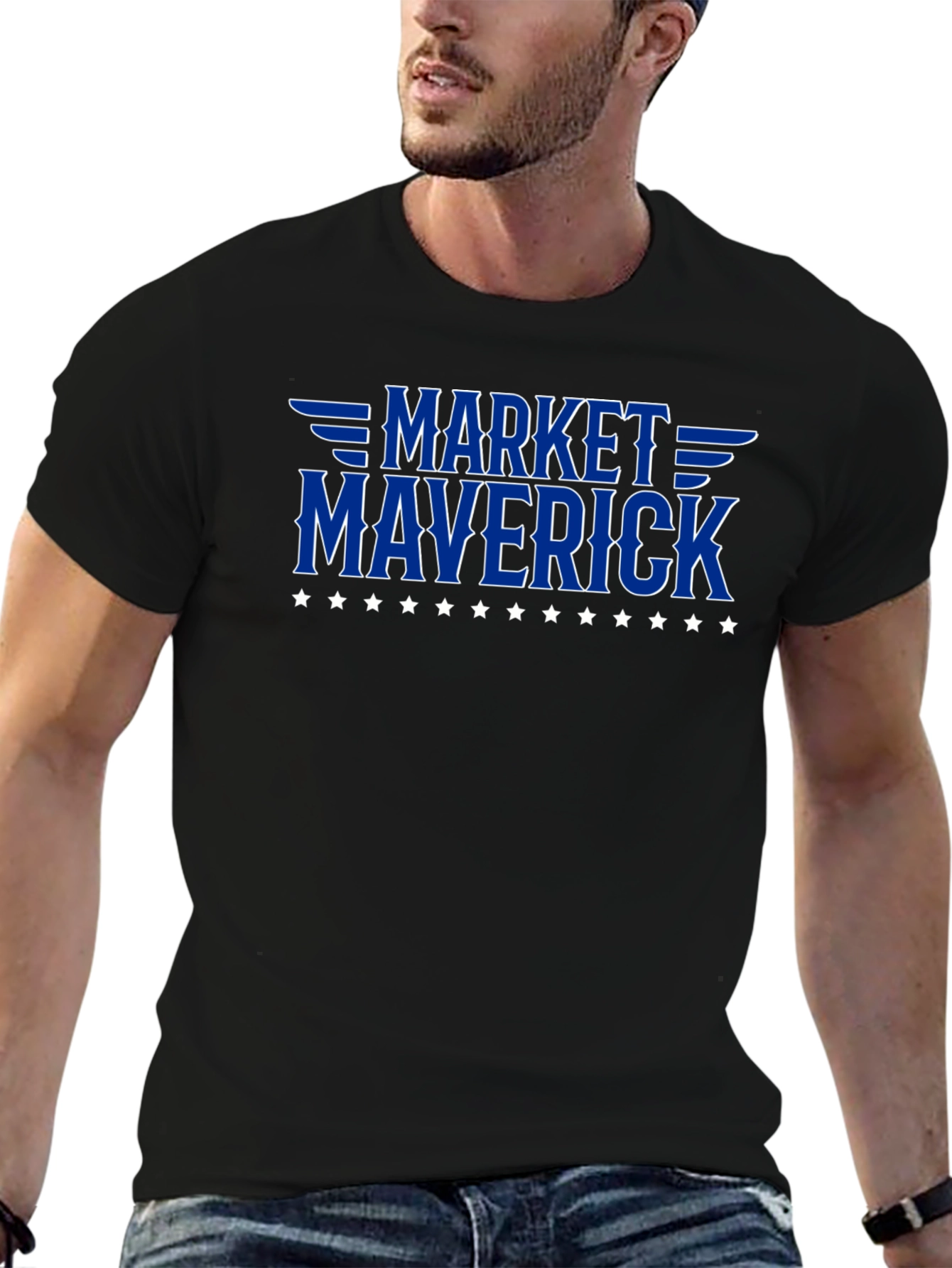 Market Maverick Graphic T-Shirt