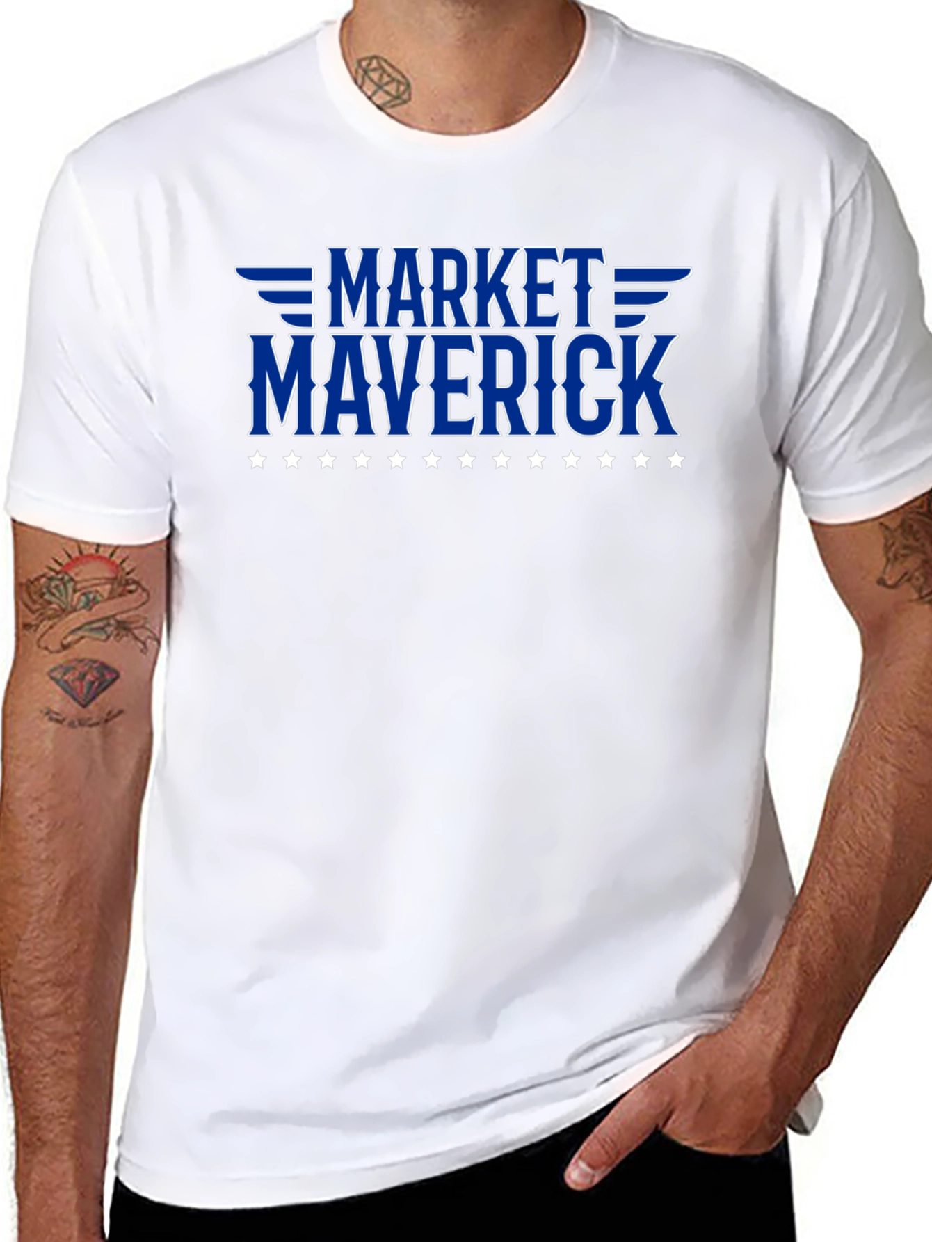 Market Maverick Graphic T-Shirt