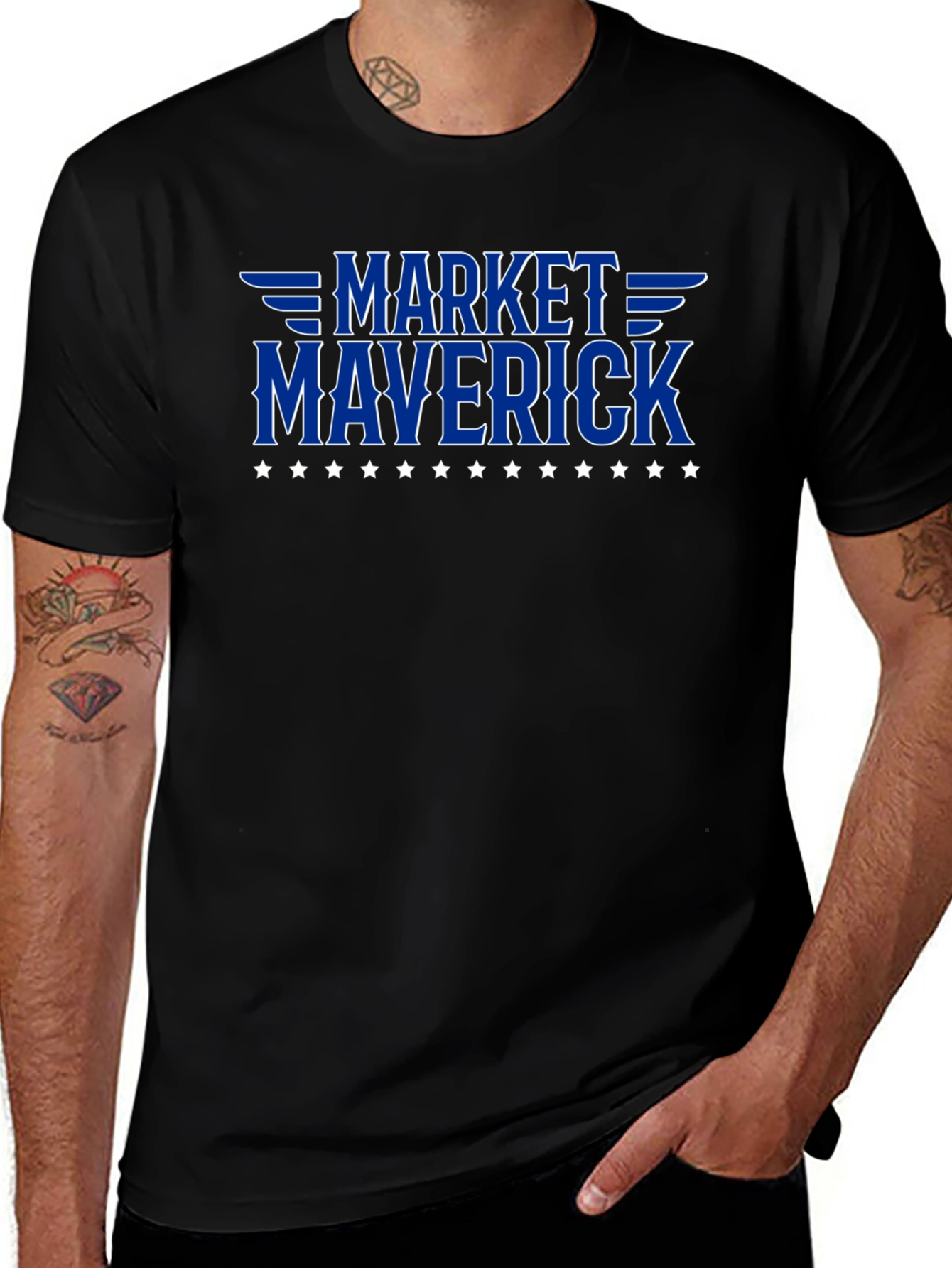 Market Maverick Graphic T-Shirt
