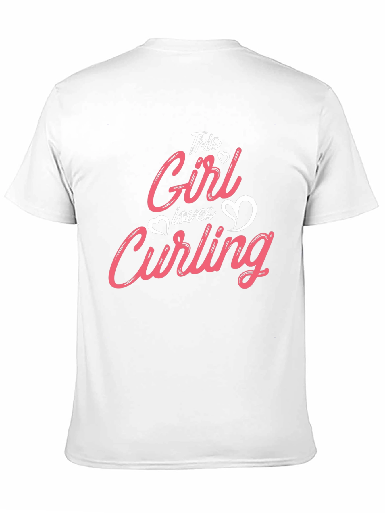 This Girl Loves Curling T-Shirt Black