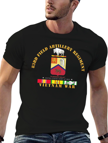 83rd Field Artillery Regiment Vietnam War T-Shirt