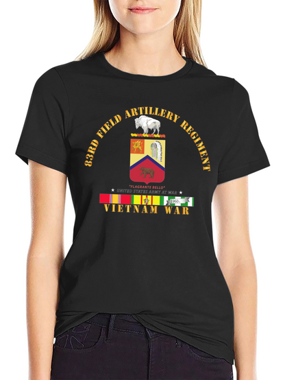 83rd Field Artillery Regiment Vietnam War T-Shirt