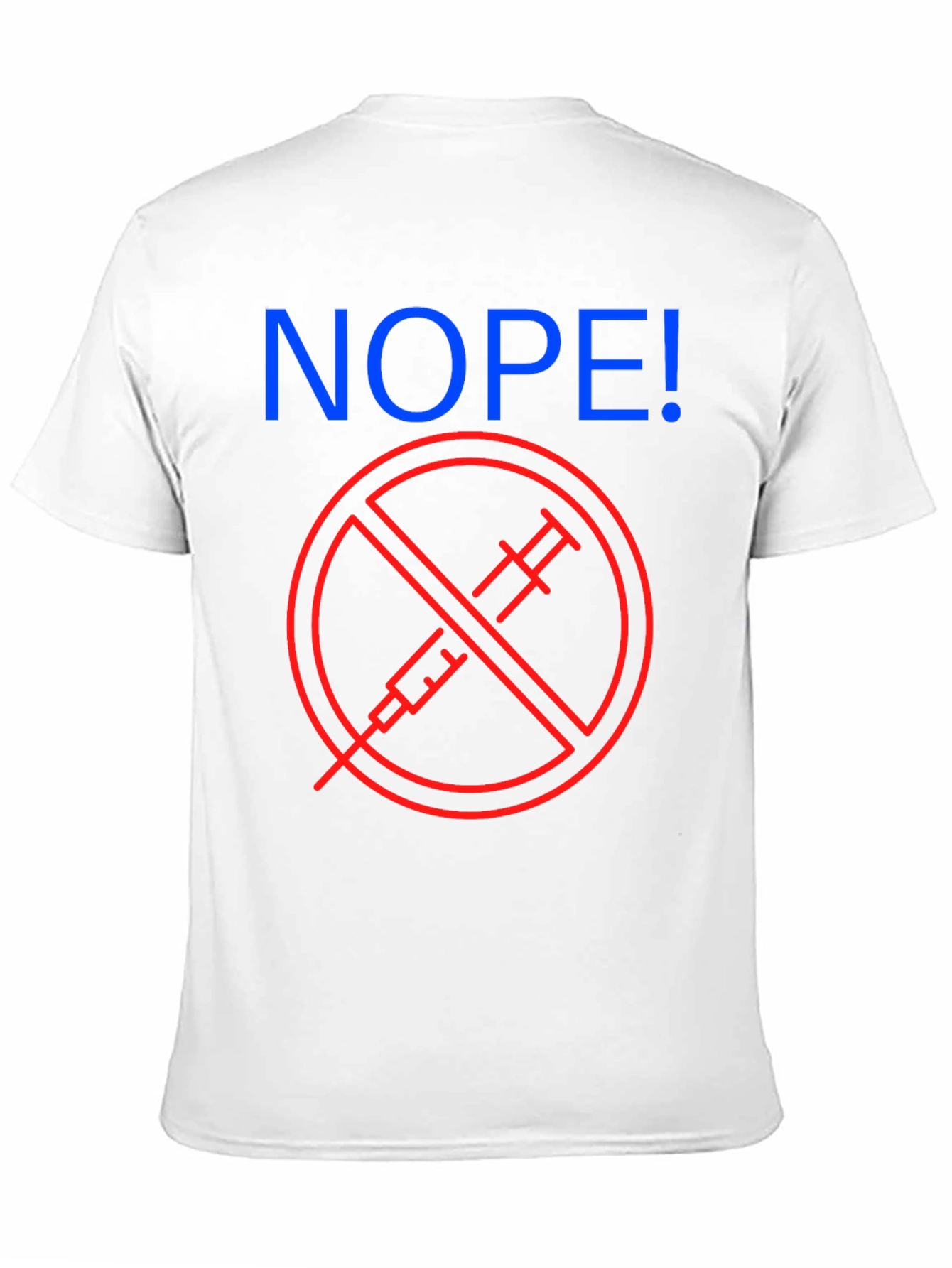 Nope! Anti-Vaccine Graphic T-Shirt