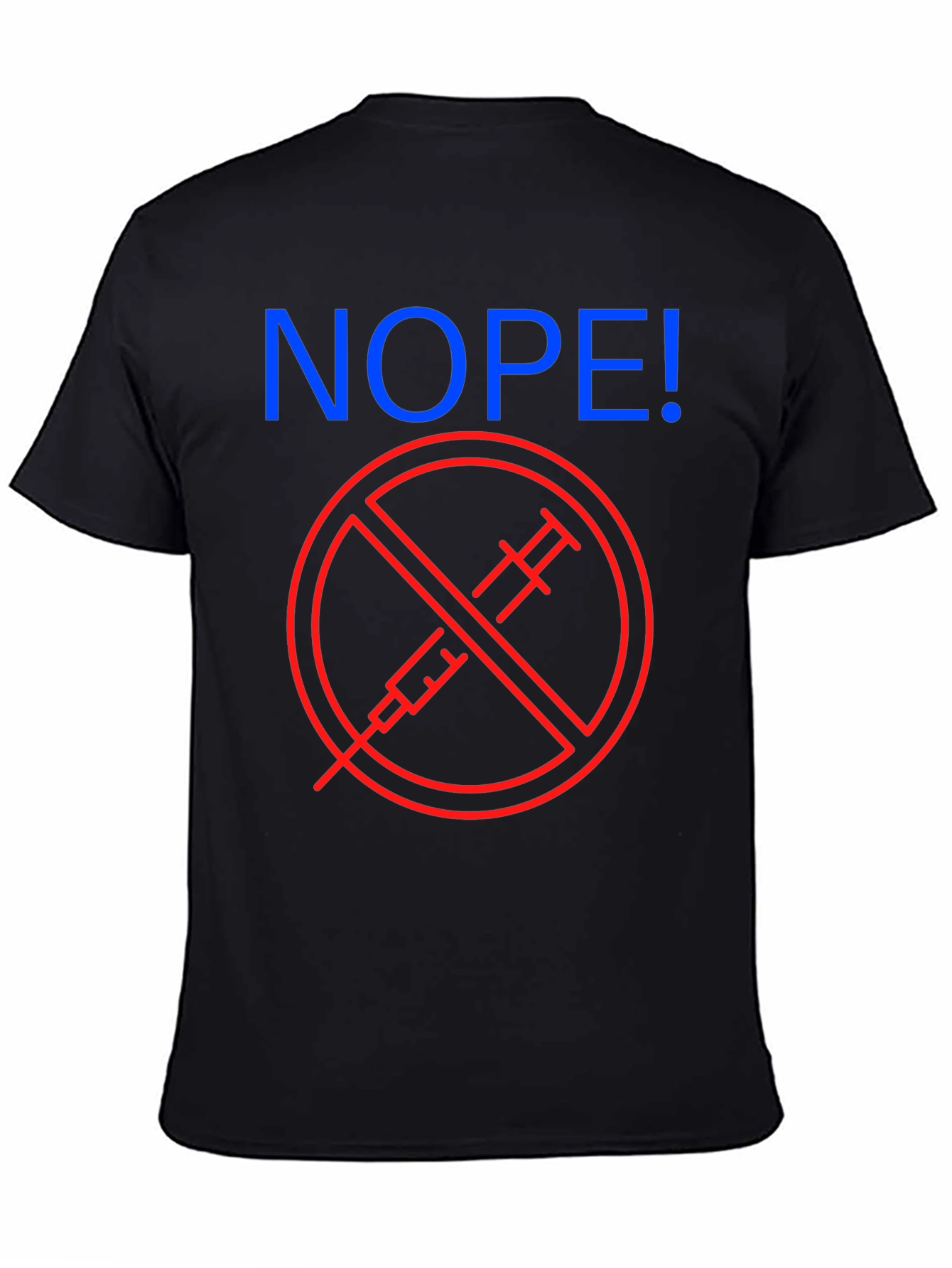 Nope! Anti-Vaccine Graphic T-Shirt