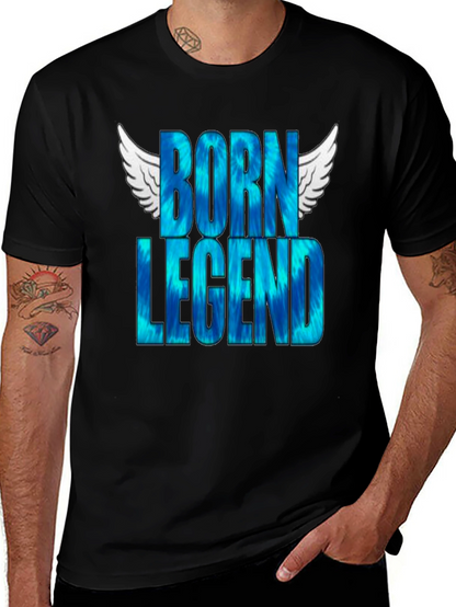 Born Legend Graphic Tee - Mens Black T-Shirt
