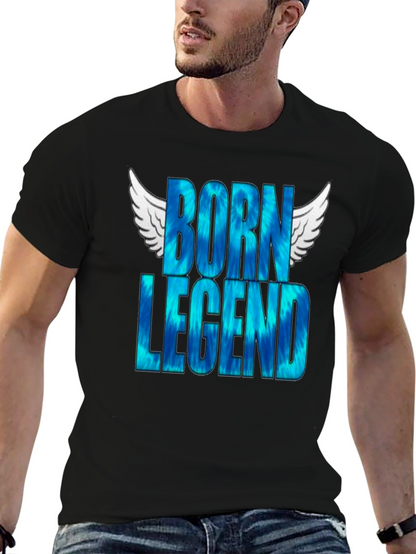 Born Legend Graphic Tee - Mens Black T-Shirt