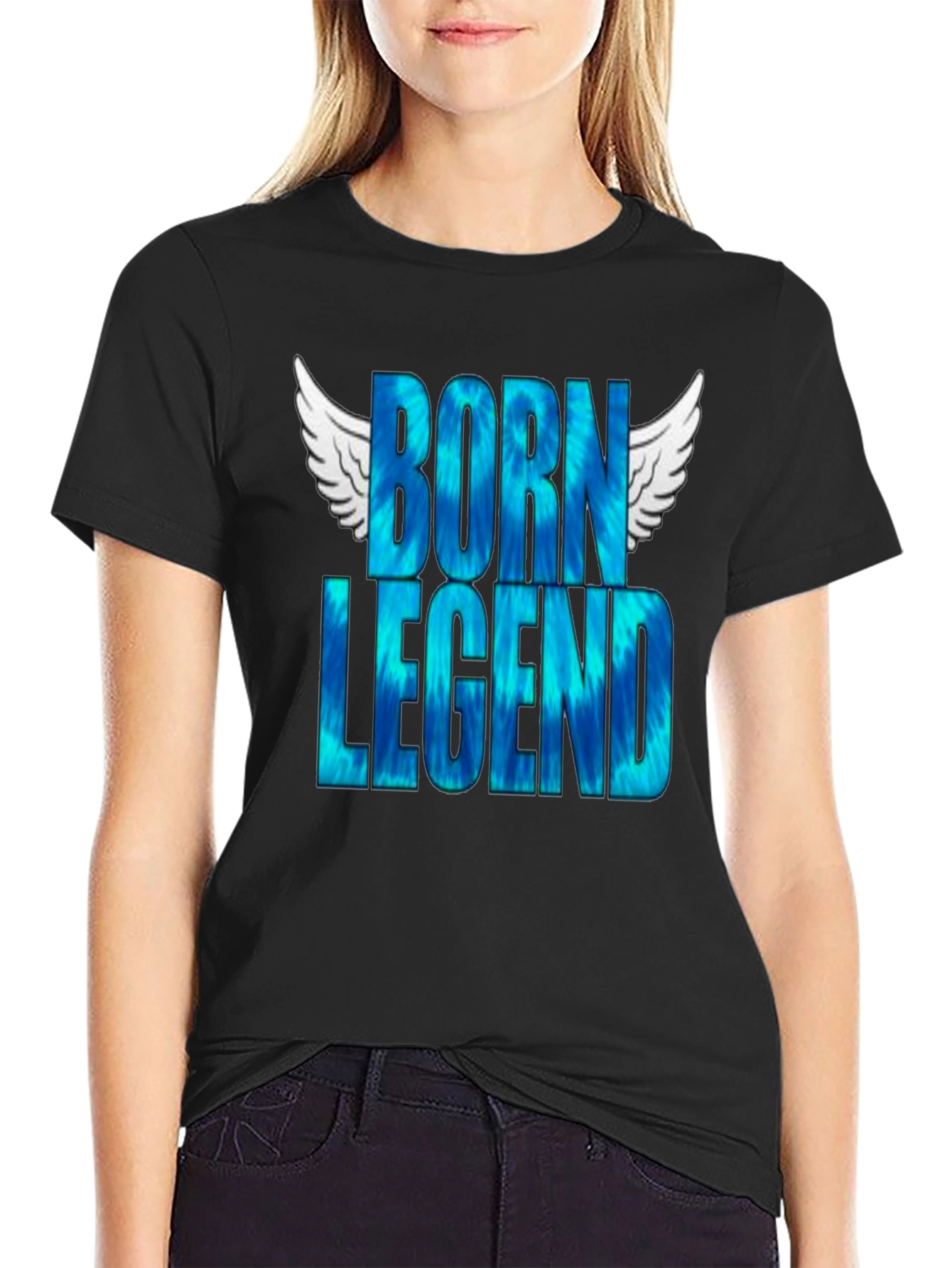 Born Legend Graphic Tee - Mens Black T-Shirt