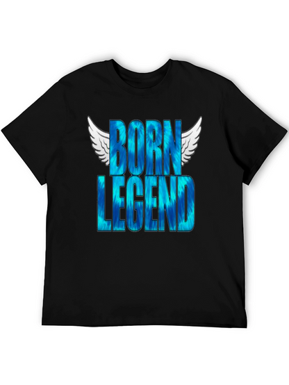 Born Legend Graphic Tee - Mens Black T-Shirt