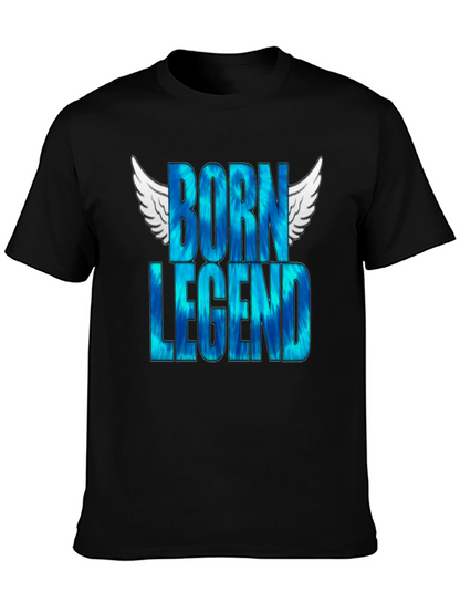 Born Legend Graphic Tee - Mens Black T-Shirt
