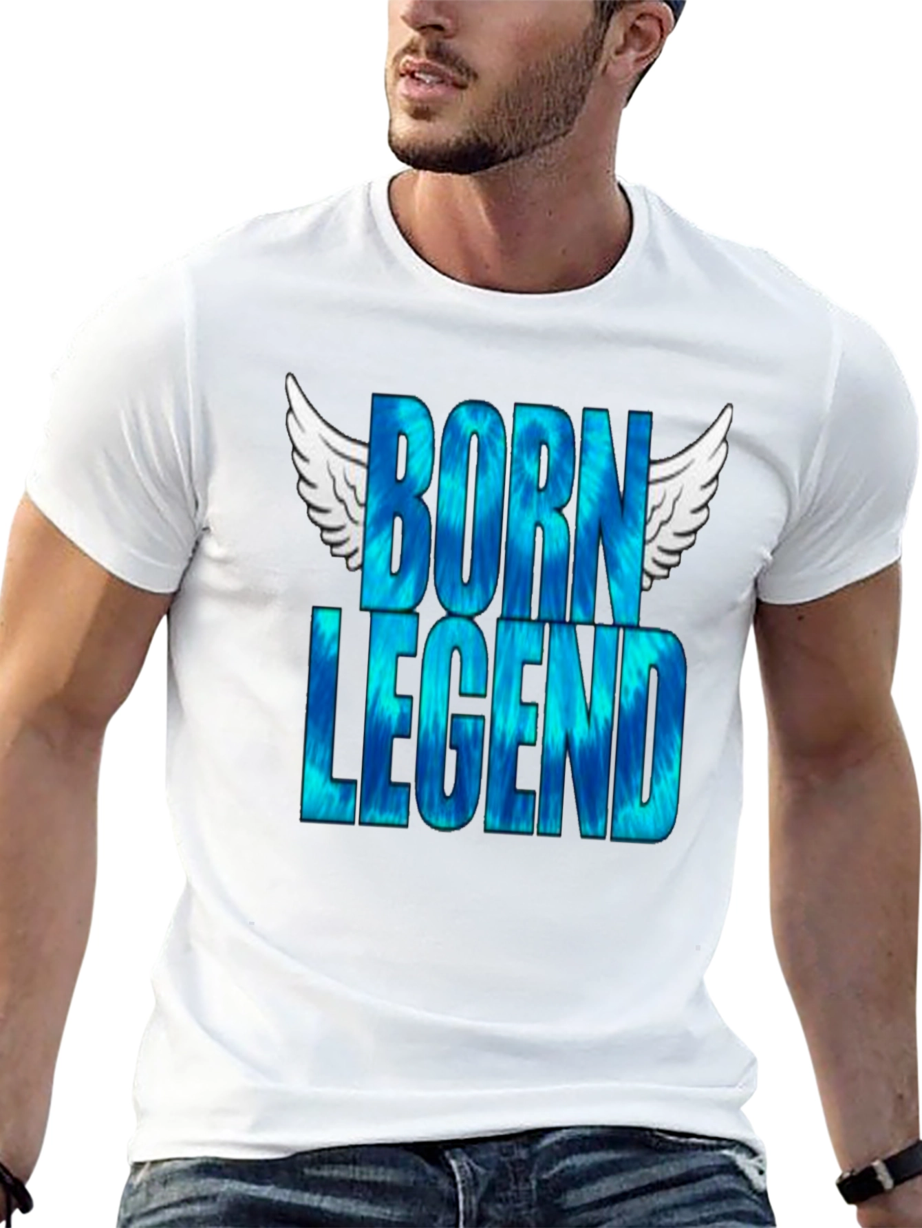 Born Legend Graphic Tee - Mens Black T-Shirt