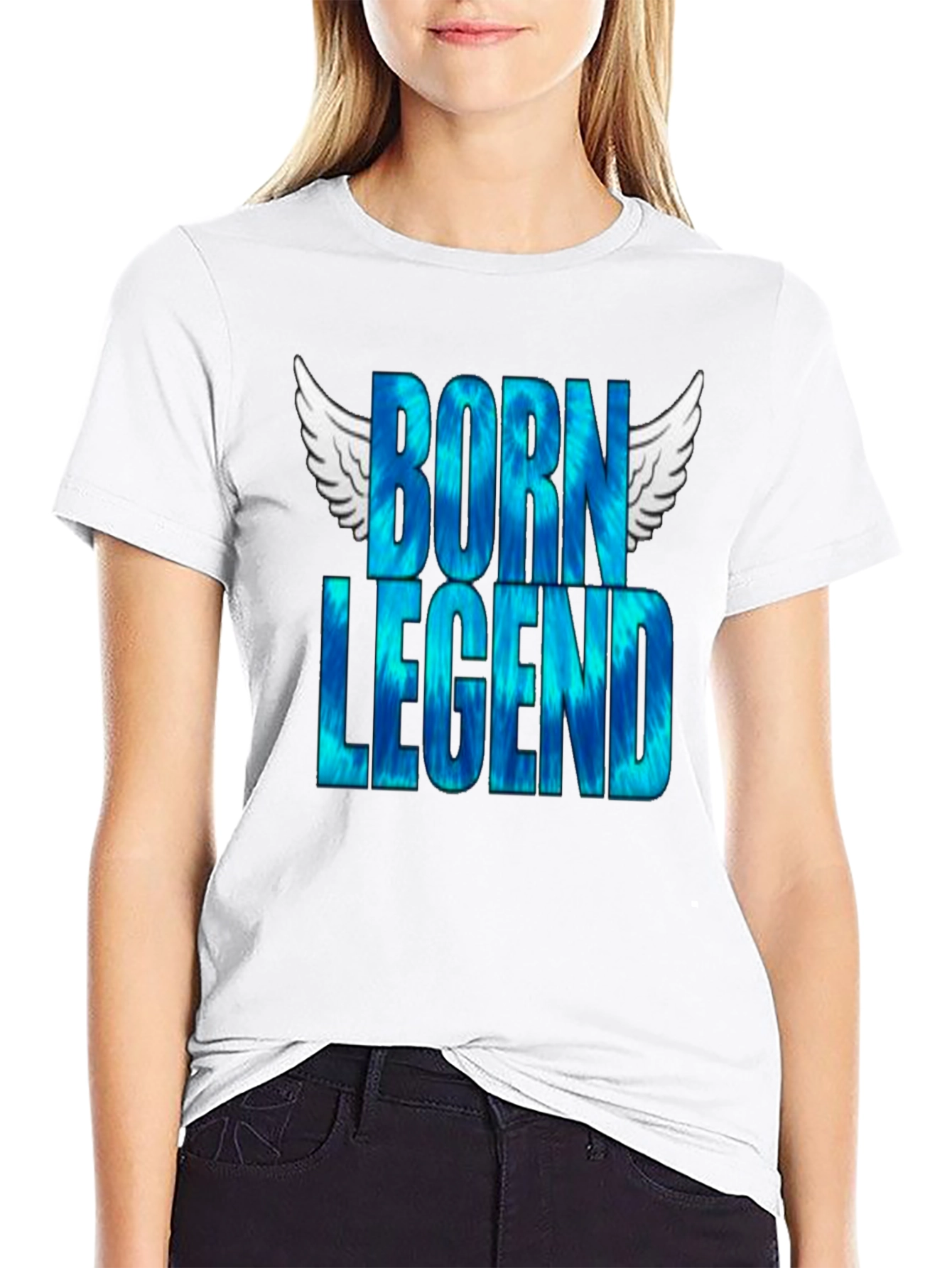 Born Legend Graphic Tee - Mens Black T-Shirt