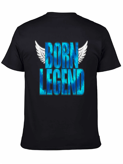 Born Legend Graphic Tee - Mens Black T-Shirt