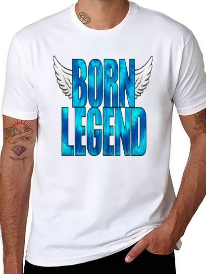Born Legend Graphic Tee - Mens Black T-Shirt