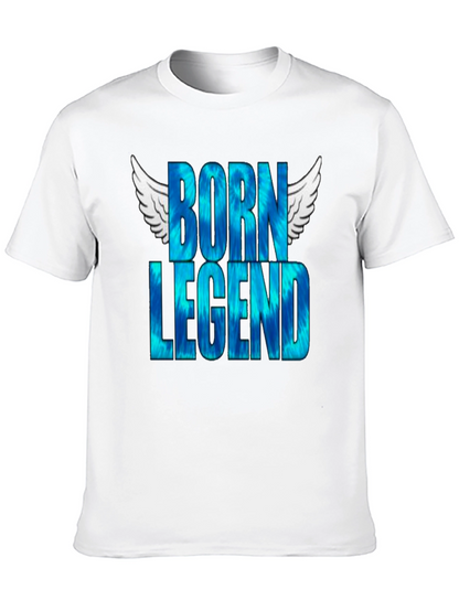 Born Legend Graphic Tee - Mens Black T-Shirt