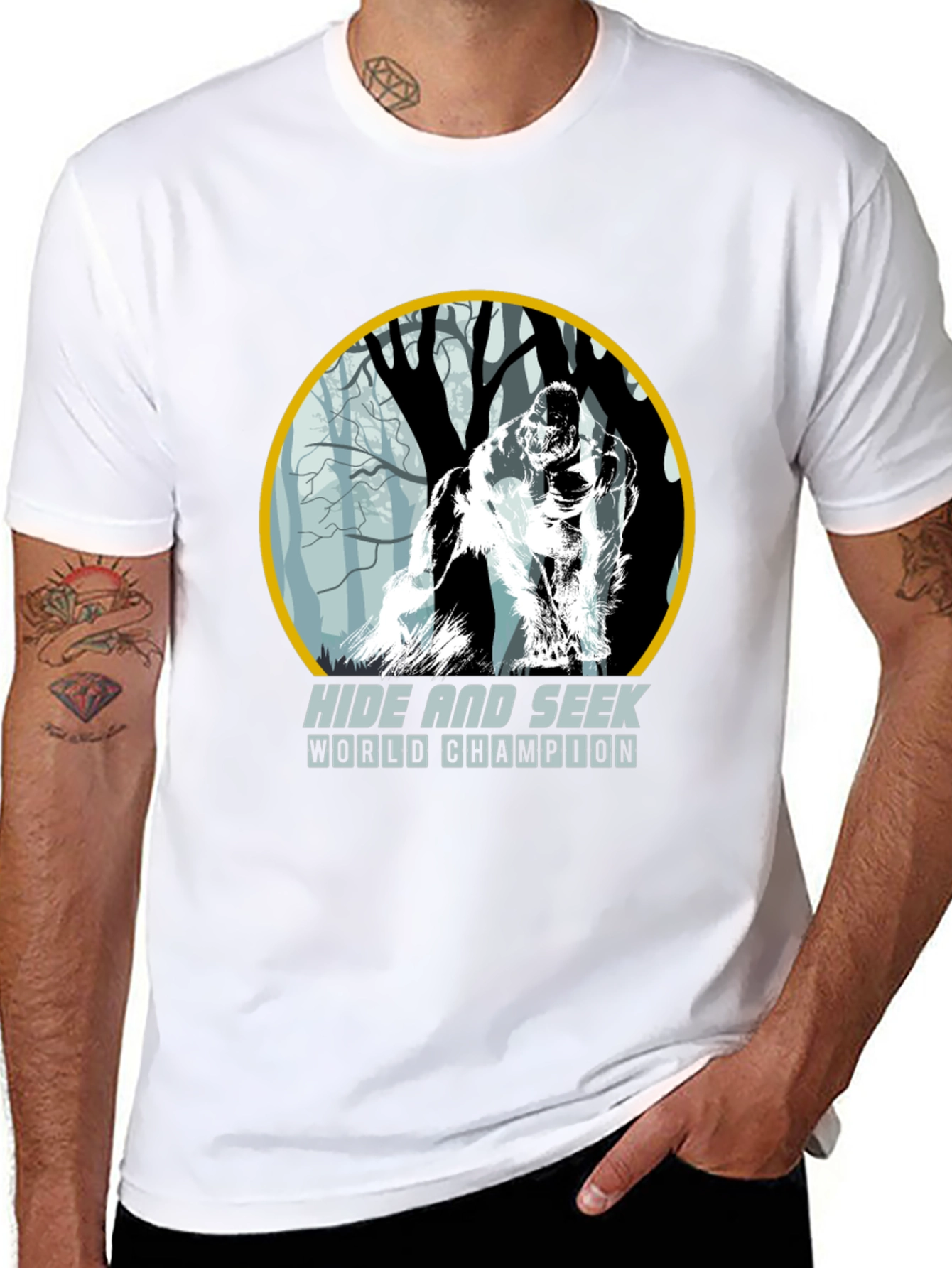 Hide and Seek World Champion Bigfoot T-Shirt