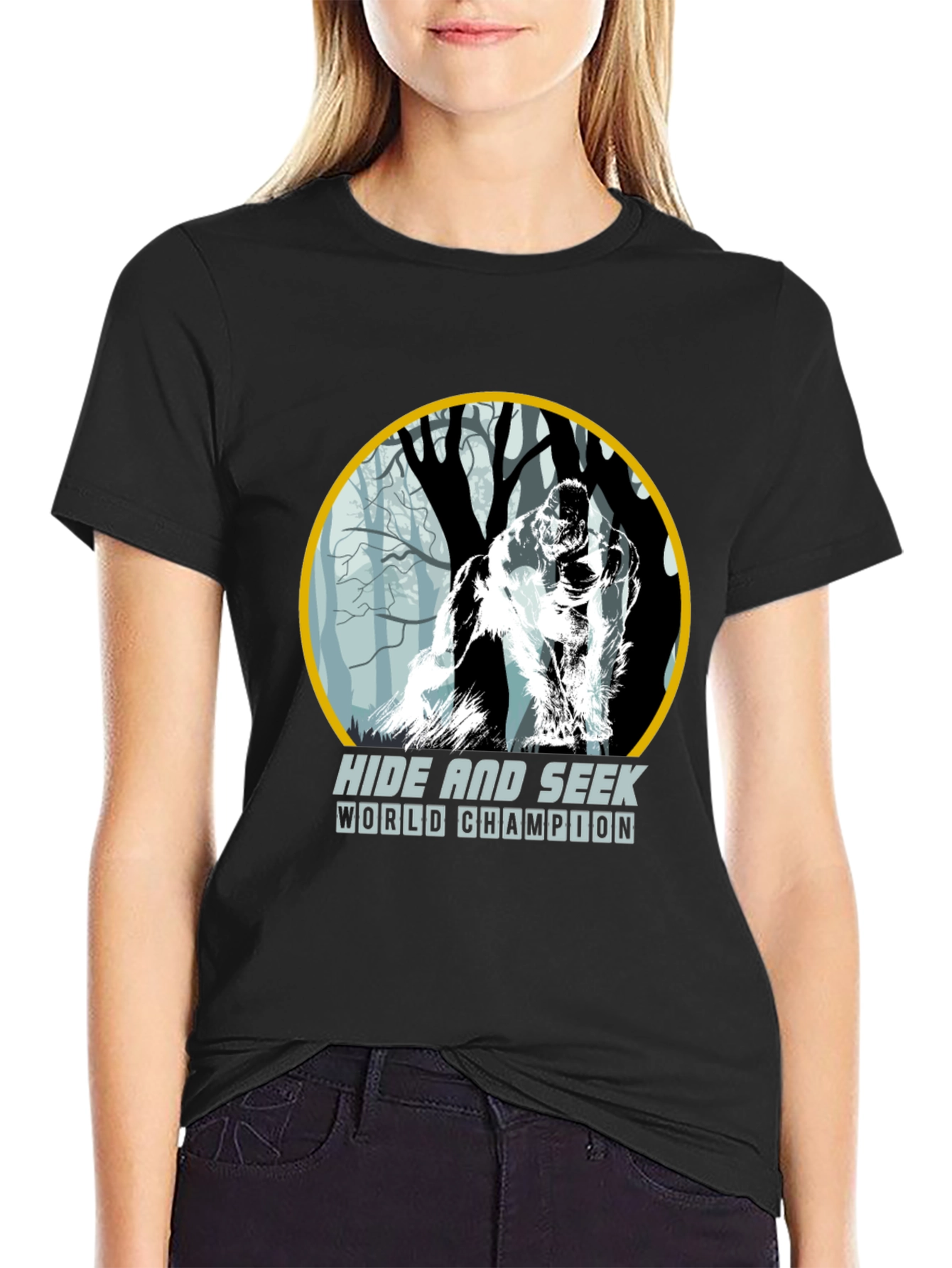 Hide and Seek World Champion Bigfoot T-Shirt