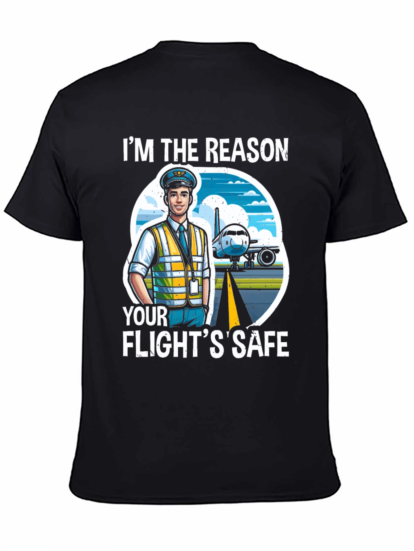 Pilot T-Shirt - Im The Reason Your Flights Safe