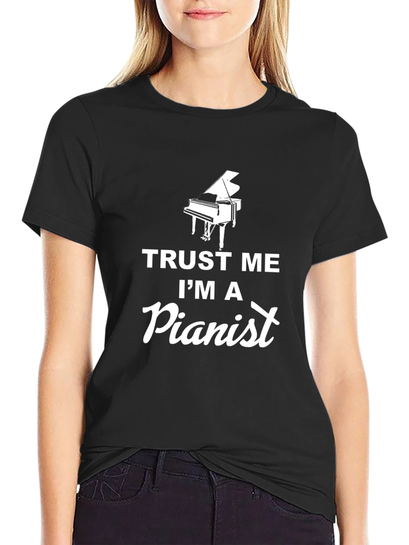 Trust Me Im A Pianist Graphic Tee