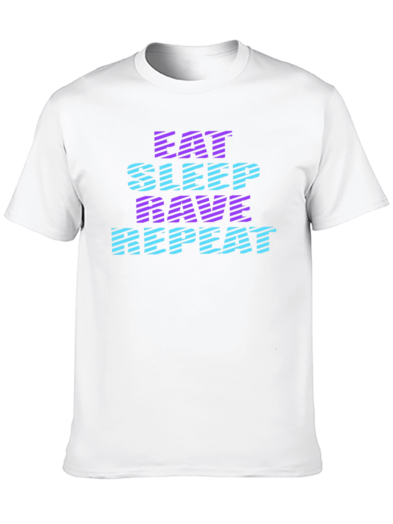 Eat Sleep Rave Repeat Graphic Tee
