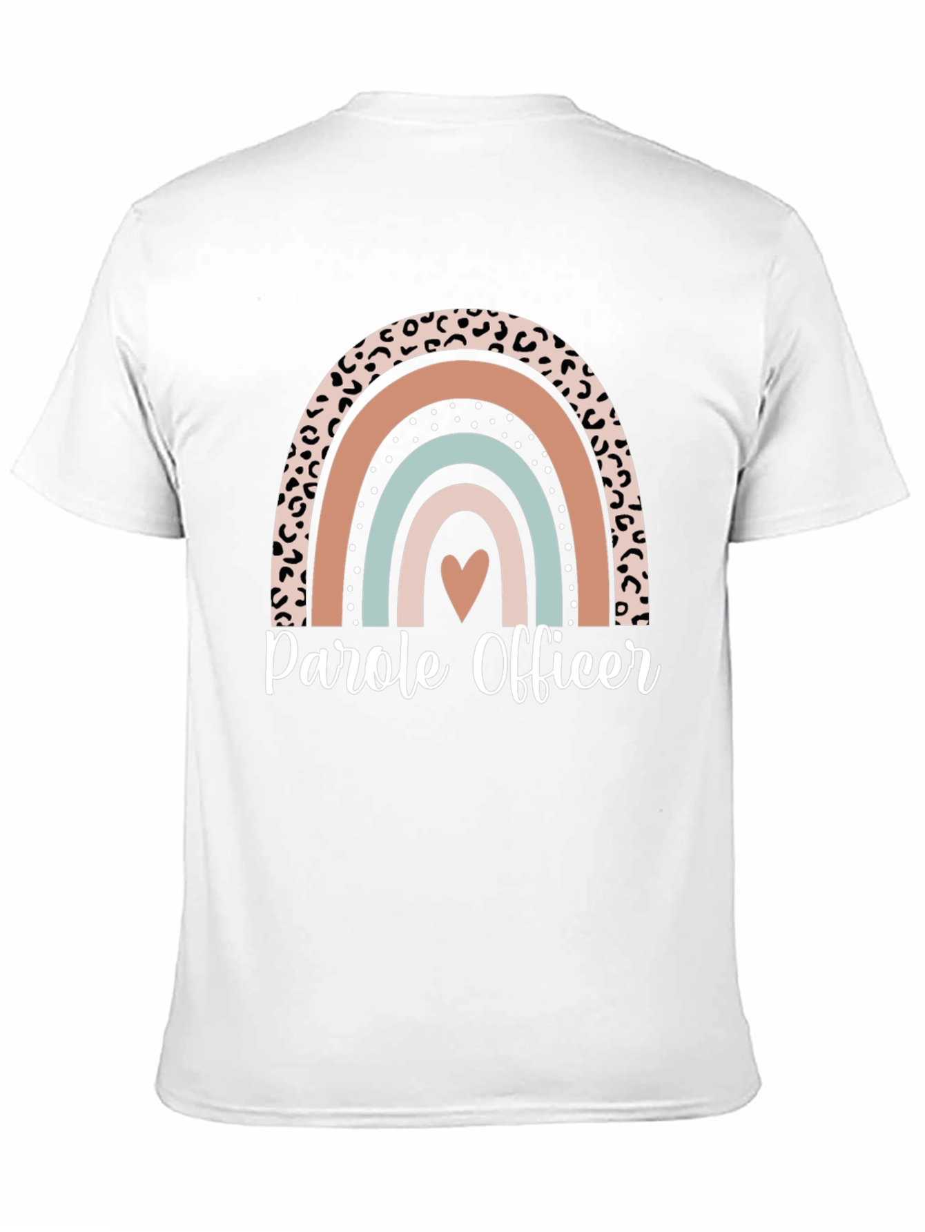 Parole Officer Rainbow Graphic Tee