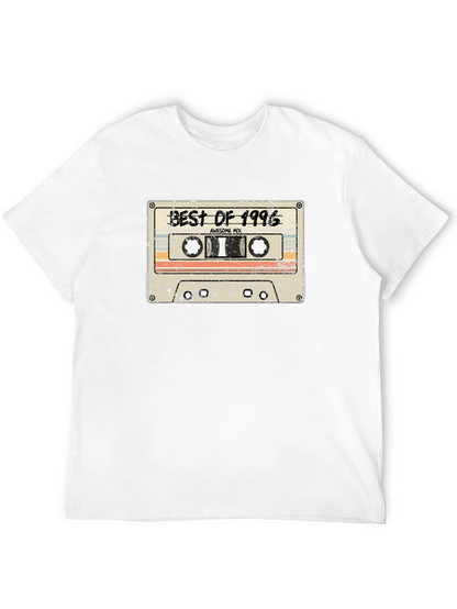 Best of 1996 Graphic T-Shirt - Retro Cassette Design