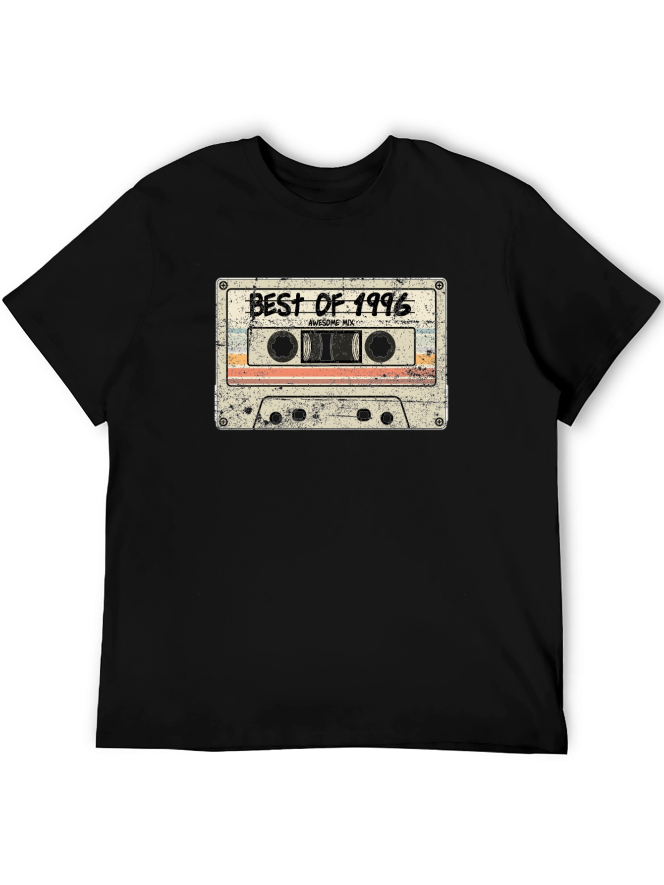 Best of 1996 Graphic T-Shirt - Retro Cassette Design