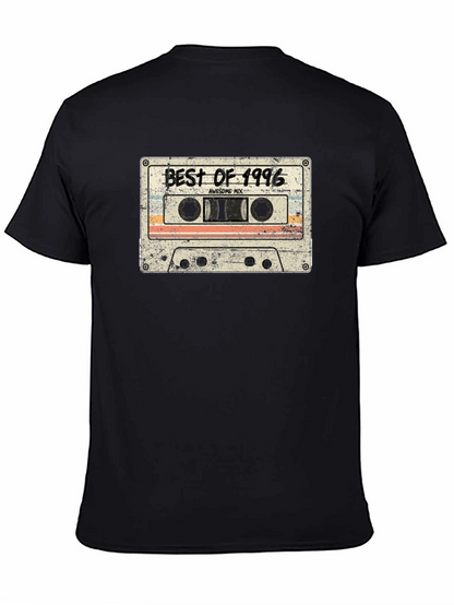 Best of 1996 Graphic T-Shirt - Retro Cassette Design