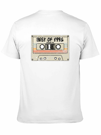 Best of 1996 Graphic T-Shirt - Retro Cassette Design