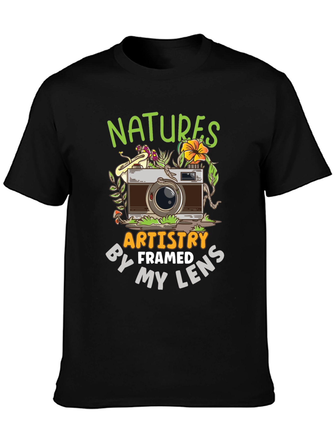Natures Artistry T-Shirt - Framed By My Lens