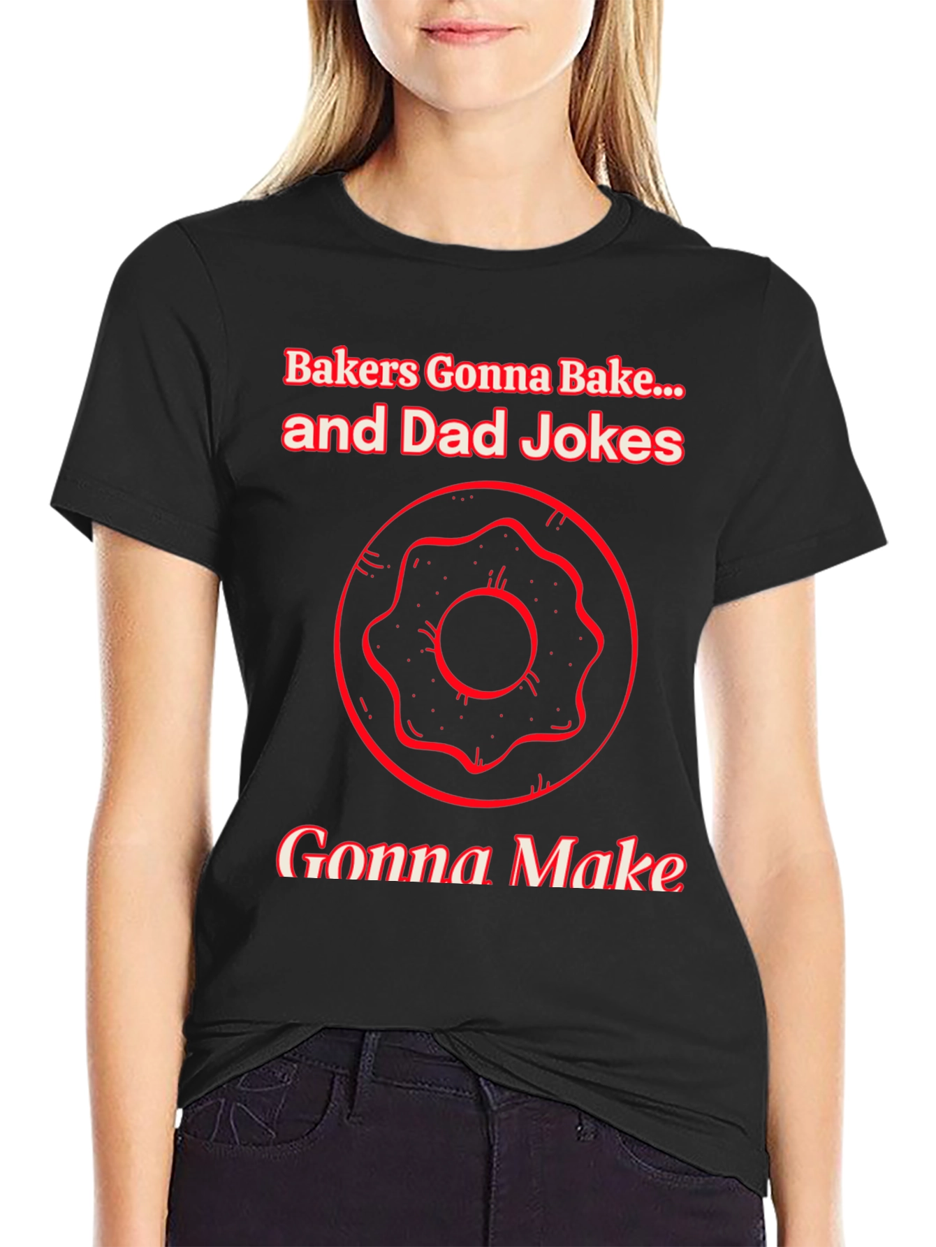 Bakers Gonna Bake Dad Jokes Graphic T-Shirt