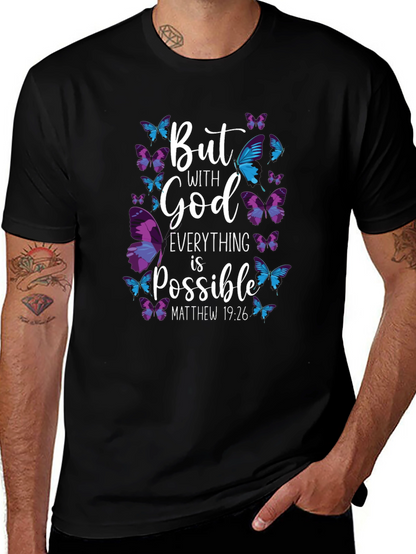 But With God Everything is Possible T-Shirt