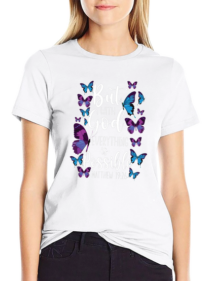 But With God Everything is Possible T-Shirt