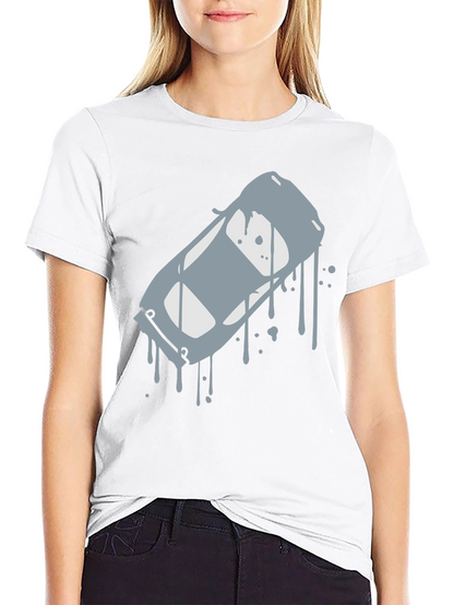 Cool Car Drip Graphic T-Shirt