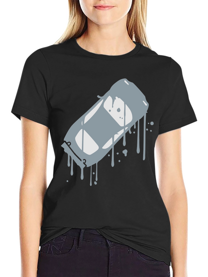 Cool Car Drip Graphic T-Shirt