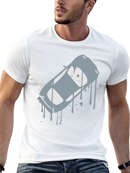 Cool Car Drip Graphic T-Shirt