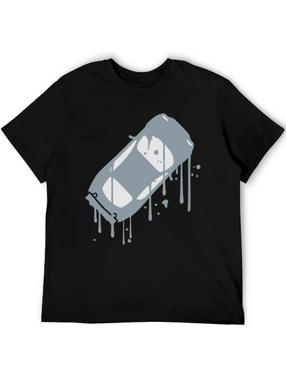 Cool Car Drip Graphic T-Shirt