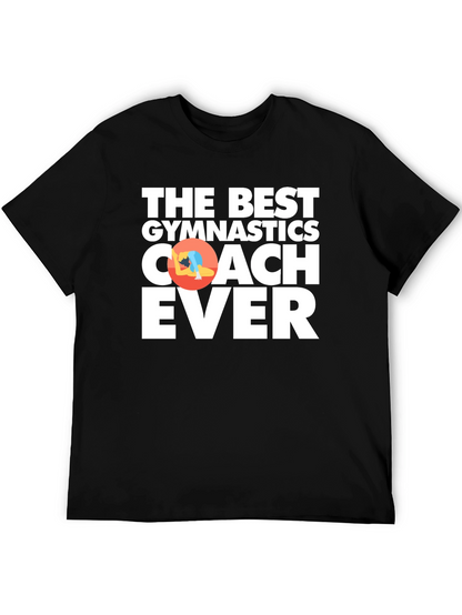 Gymnastics Coach T-Shirt - Best Coach Ever Graphic Tee