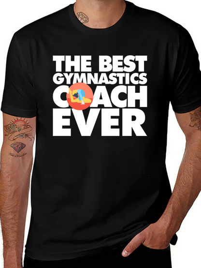 Gymnastics Coach T-Shirt - Best Coach Ever Graphic Tee